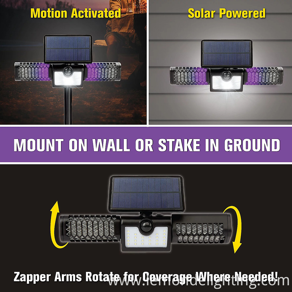 Eco-friendly solar sensor wall lamp
